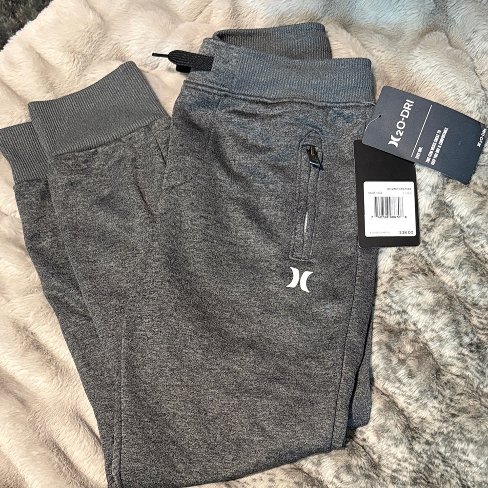 Hurley Kids Gray Heather Jogger Sweatpants